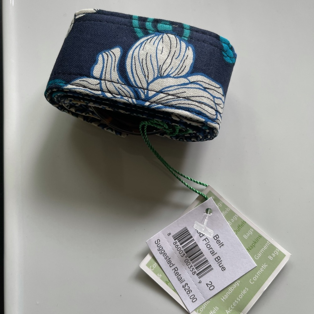 Vera Bradley Belt - NWT - Mod Floral Blue